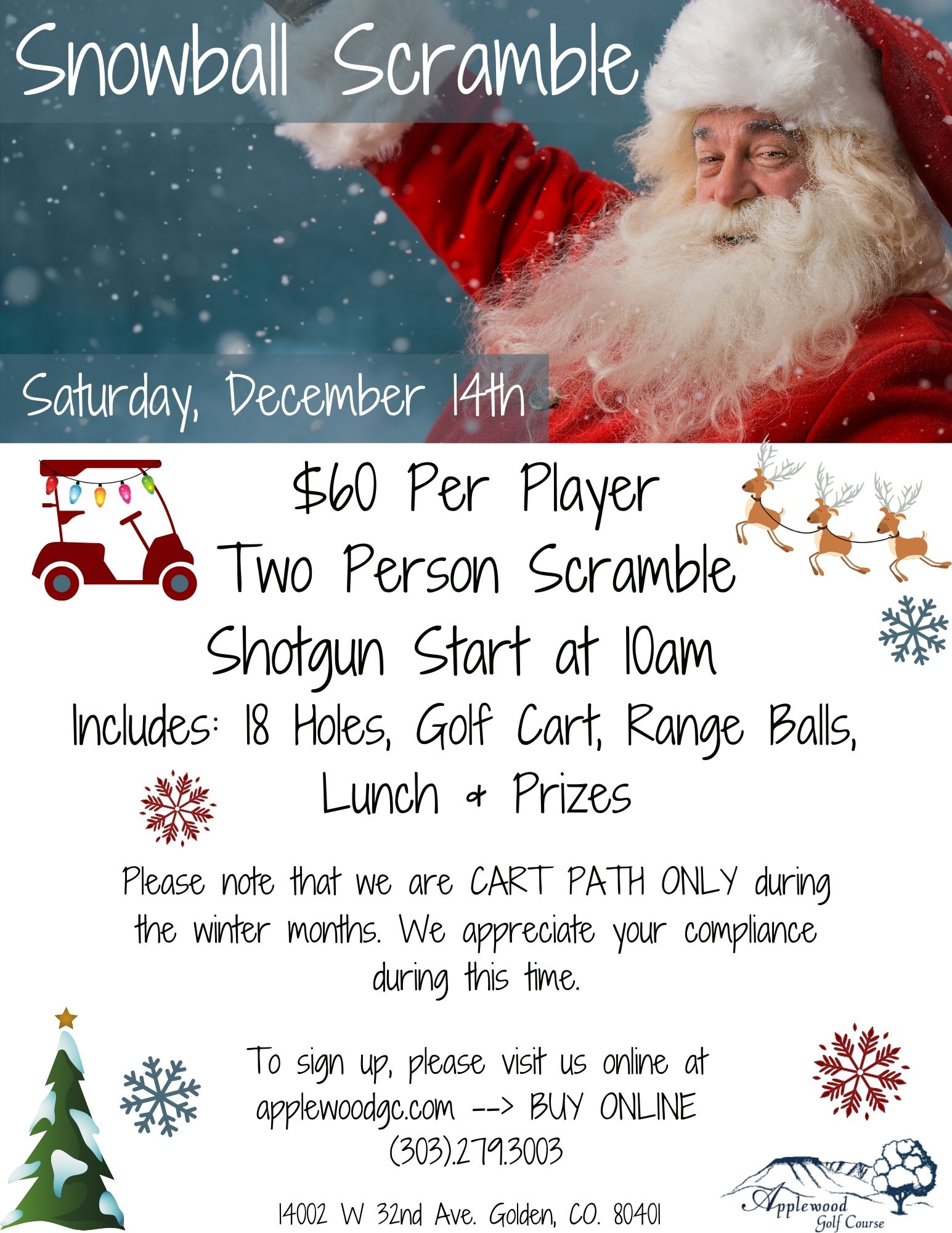 Applewood Snowball Scramble 24