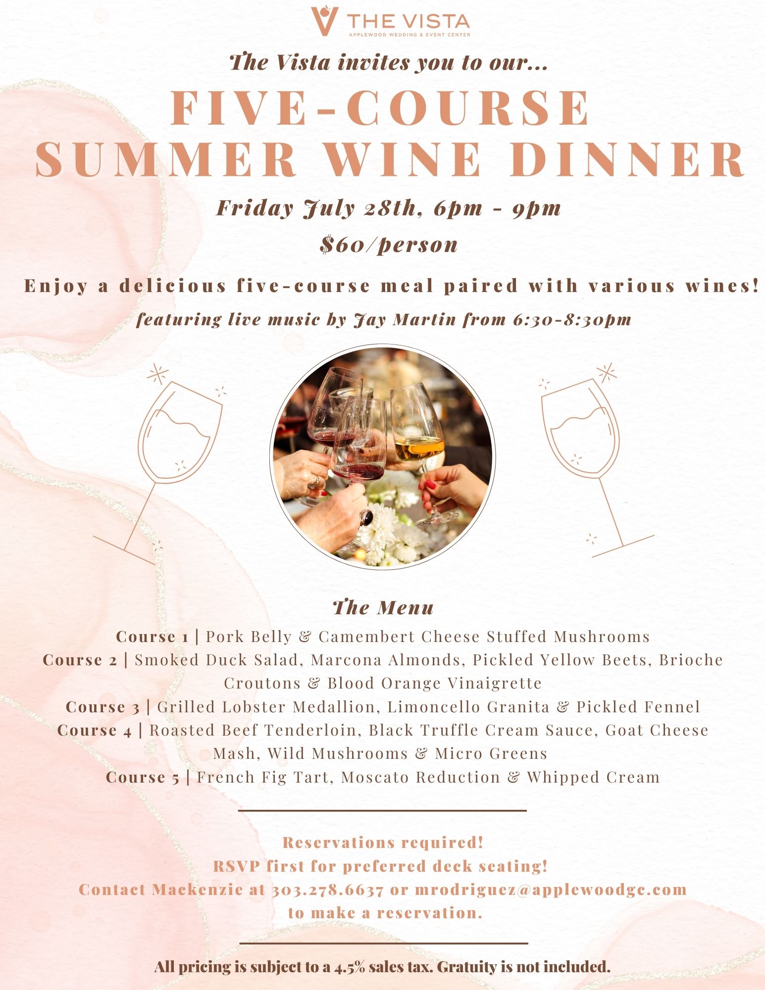 Summer Wine Dinner 7