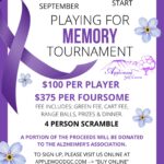 Alzheimer's awareness golf tournament